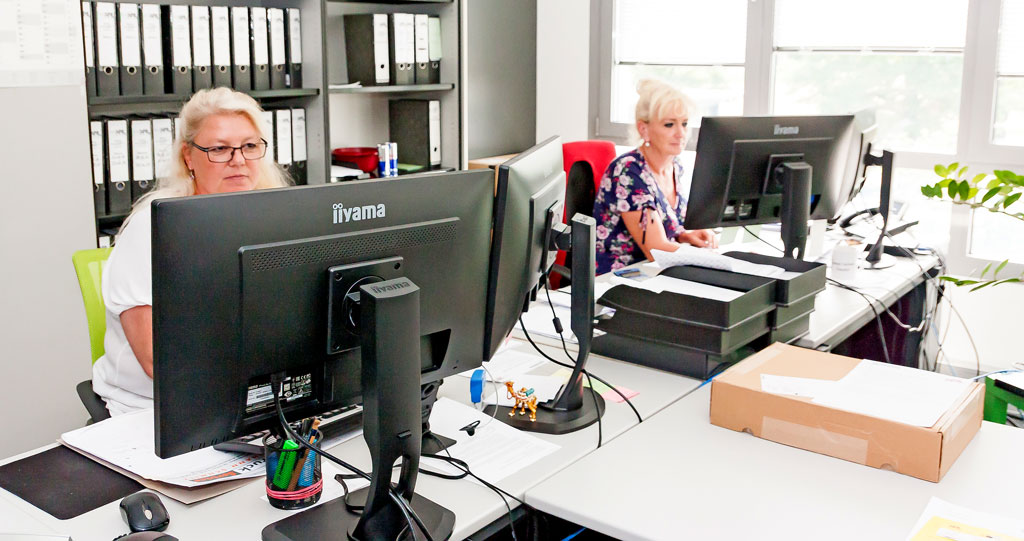 Ihr Pfundskerl Service-Team im Büro