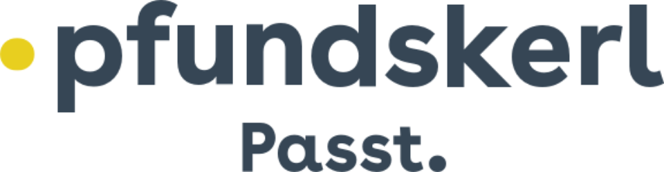 Pfundskerl Logo mit Claim