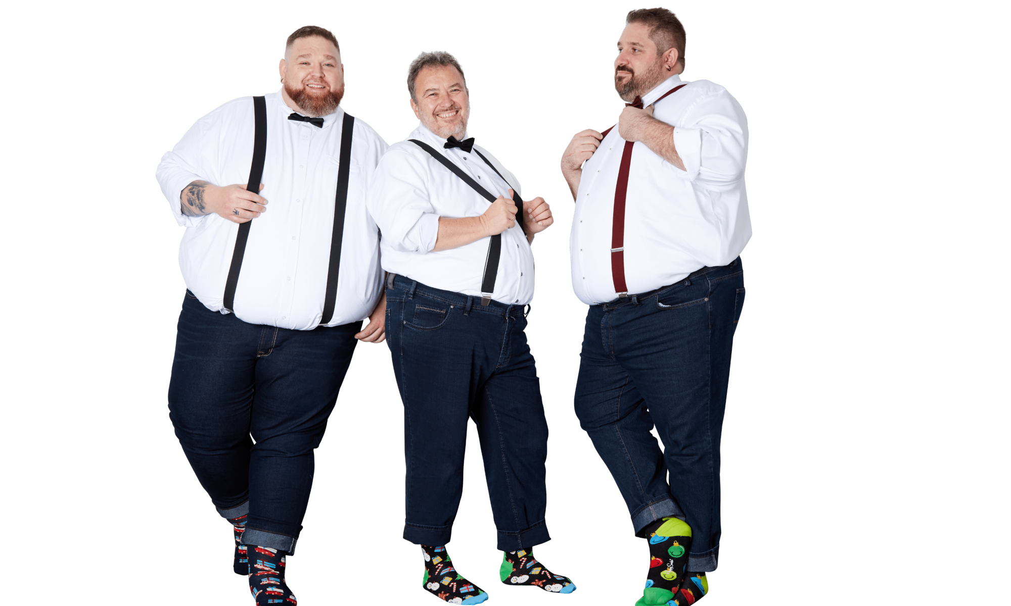 Weihnachtssocken für Herren in großen Größen