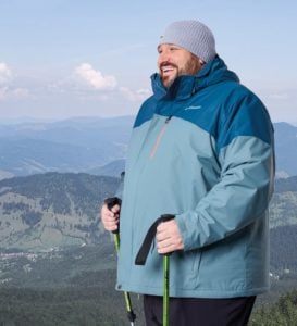 Checkliste für die Wanderung für Männer mit Übergewicht