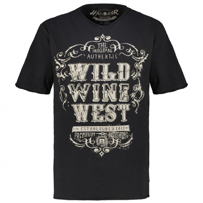 Trachten T-Shirt mit Print "Wild Wine West"