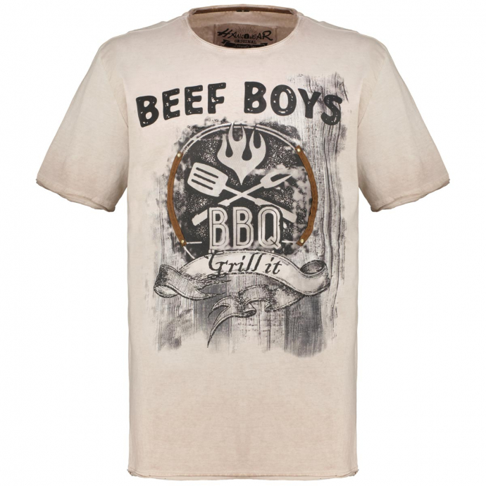 Trachten T-Shirt mit Print "Beef Boys"