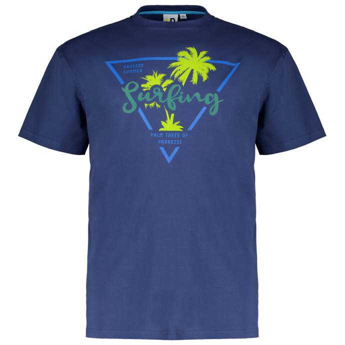 T-Shirt mit Flockprint "Surfing"