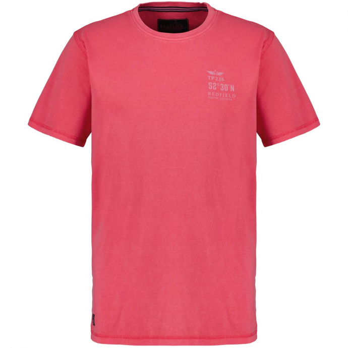 T-Shirt mit Garment-Dye-Färbung