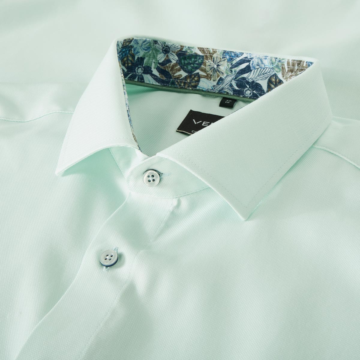 CASA MODA Businesshemd aus Baumwolle grün