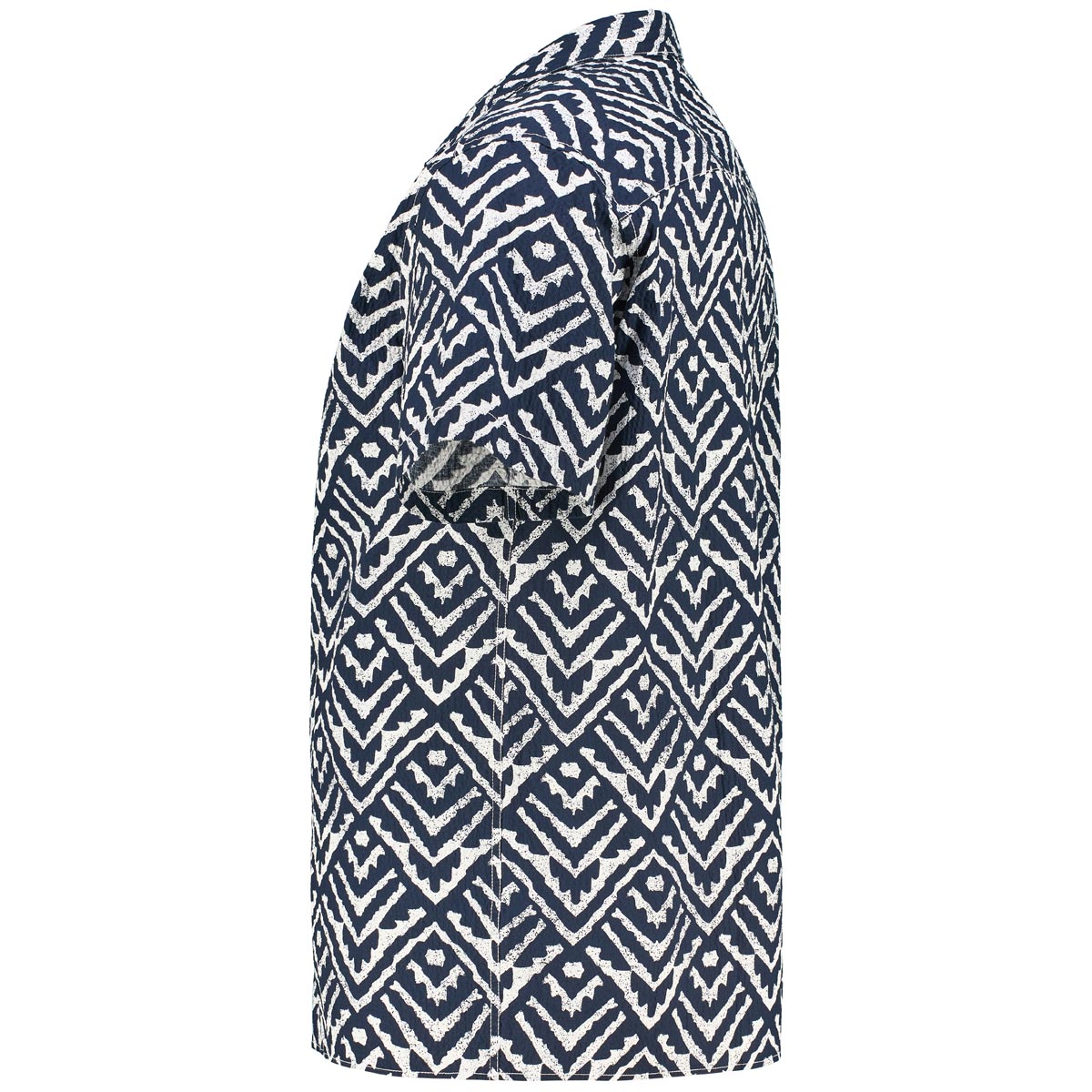 Jack&Jones Freizeithemd mit Elasthan blau