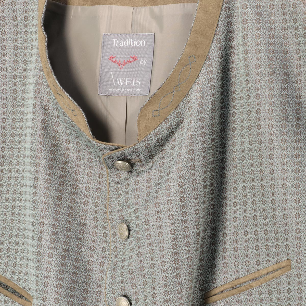 Weis Trachtenweste grün