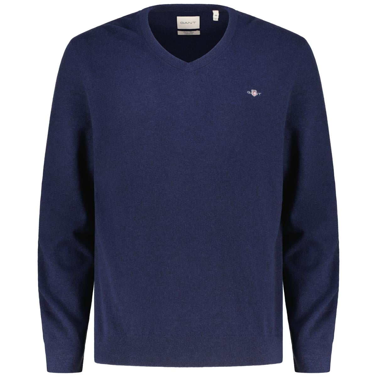 Gant Feinstrickpullover mit Lammwolle Farbe marine Größe: 4XL günstig online kaufen