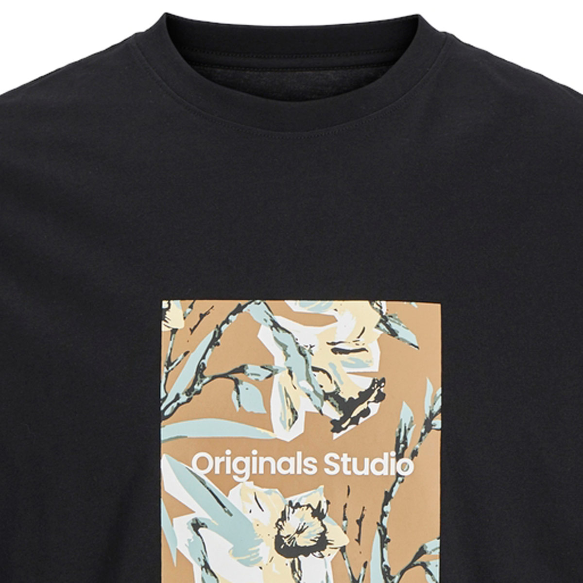 Jack&Jones T-Shirt mit Print schwarz