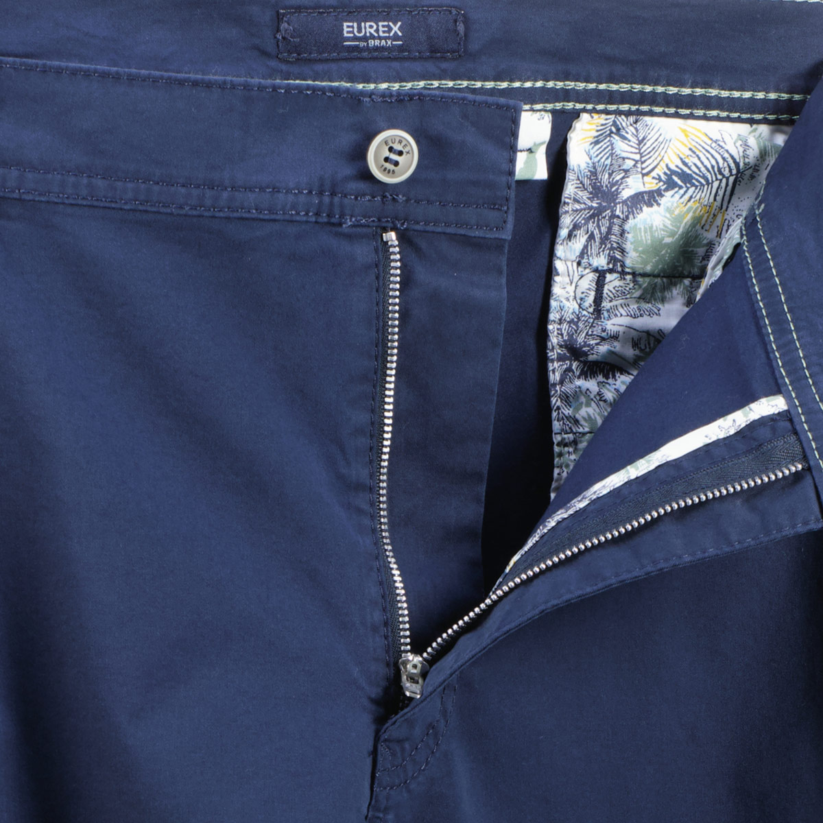 Eurex by Brax Cargo-Shorts mit Stretch blau