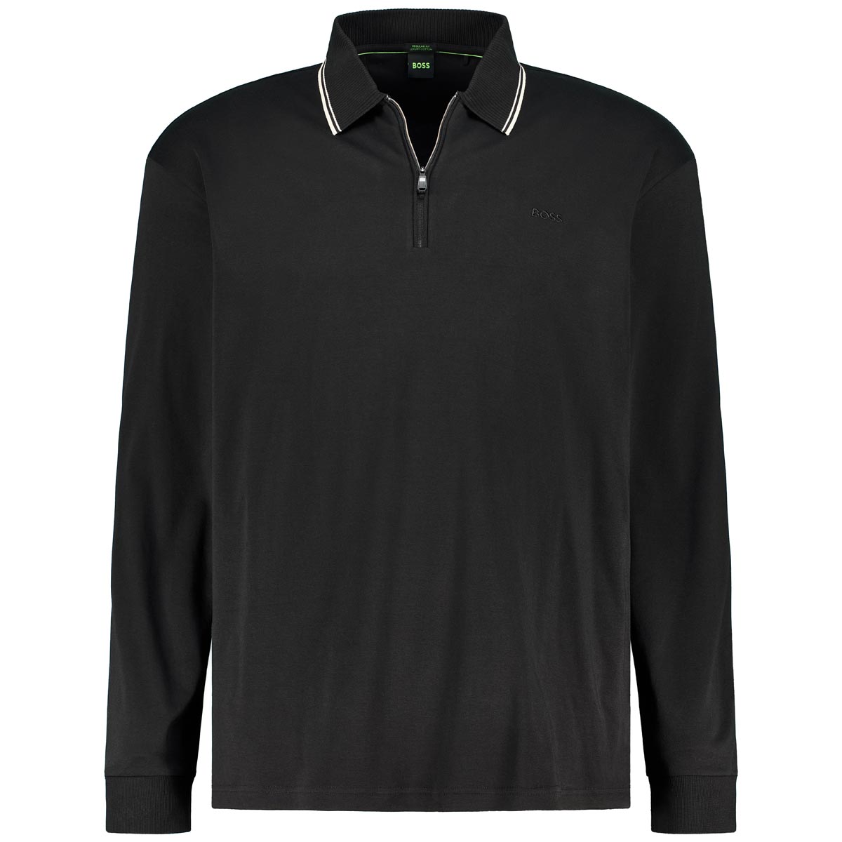 Langarm-Poloshirt