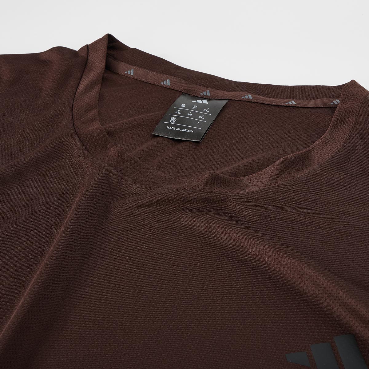 adidas Funktionsshirt, schnelltrocknend und atmungsaktiv braun