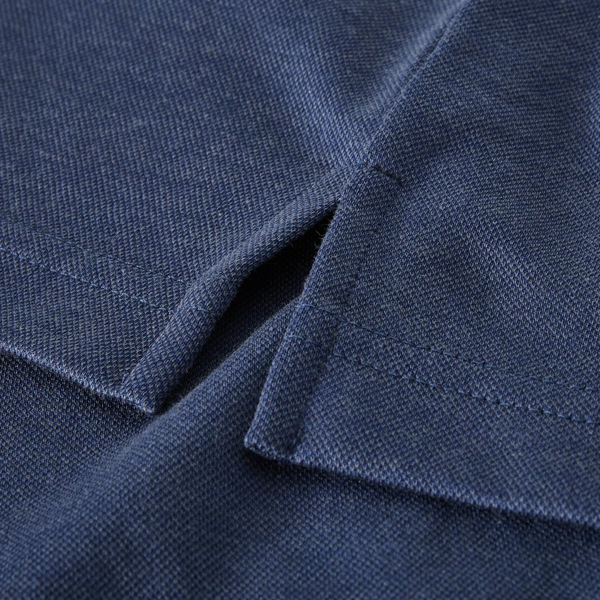 Hajo Poloshirt "Soft Knit", hautsympathisch marine