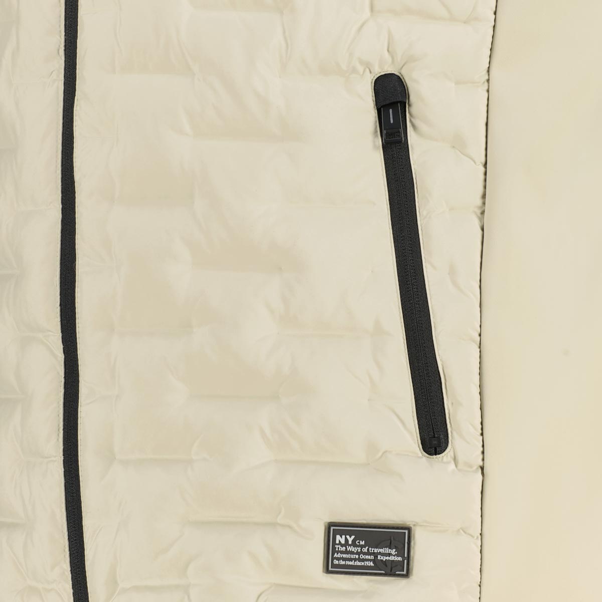 CASA MODA Steppweste, wind- und wasserabweisend beige