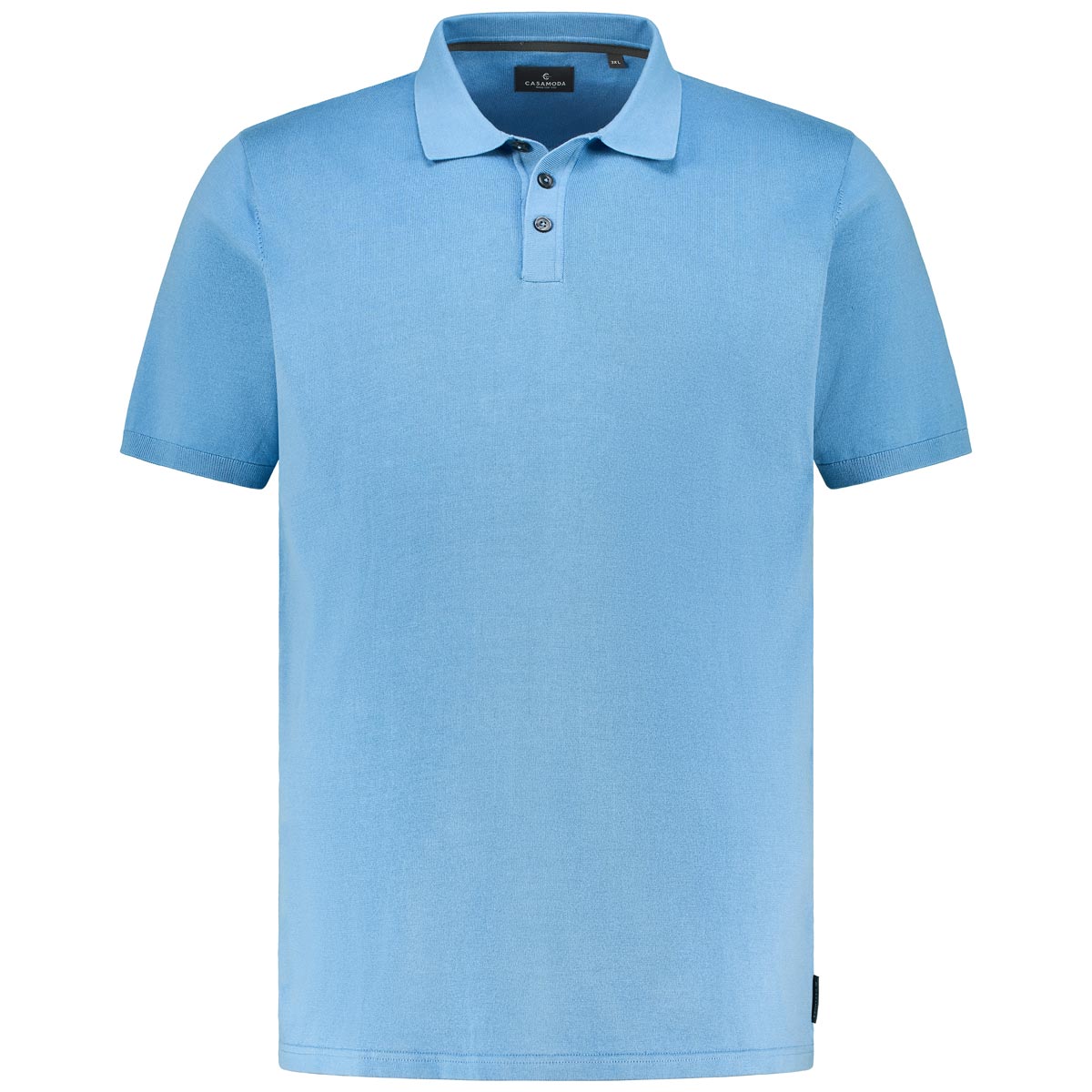 Feinstrick-Poloshirt