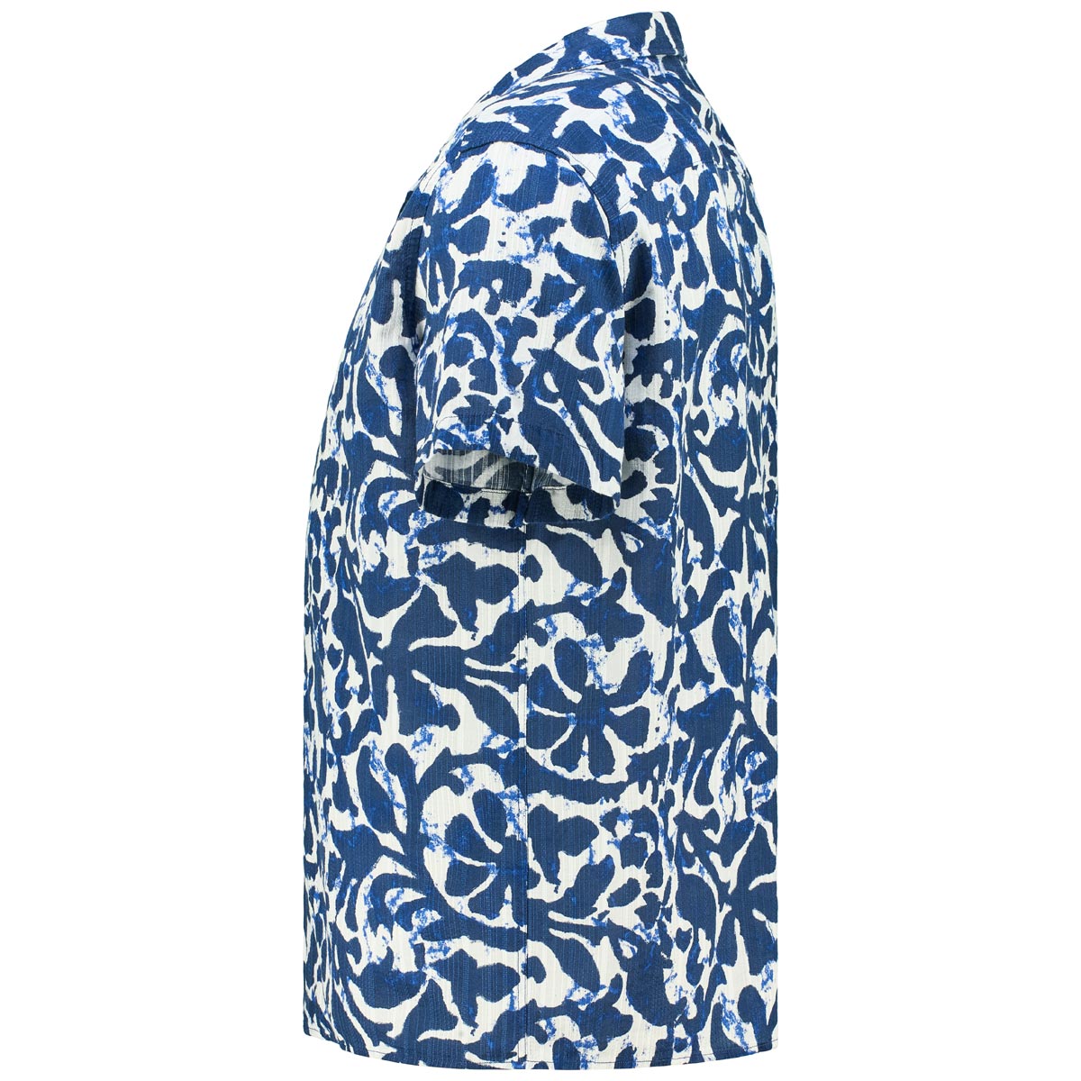 Jack&Jones Freizeithemd mit Allover-Muster blau