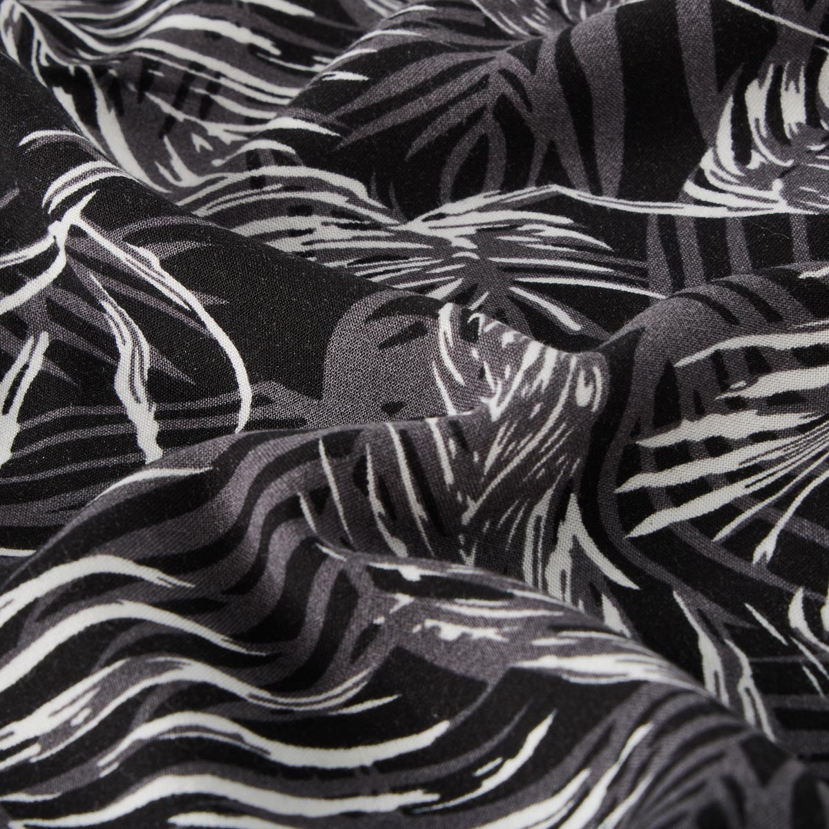 Jack&Jones Freizeithemd mit Allover-Muster schwarz