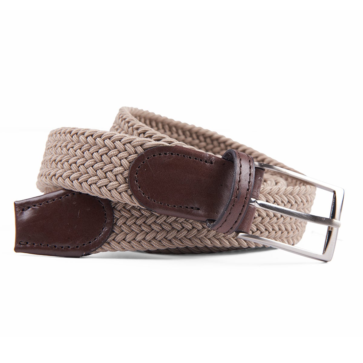 Stretch-Gürtel mit Flechtmuster, Überlänge Stretch-Gürtel mit Flechtmuster, Überlänge