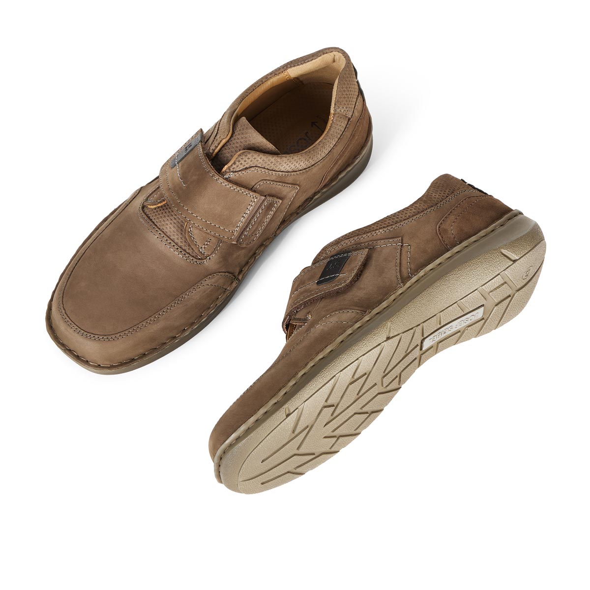 JOSEF SEIBEL Sneaker „New Anvers“ mit extraweiter Passform dunkelbraun