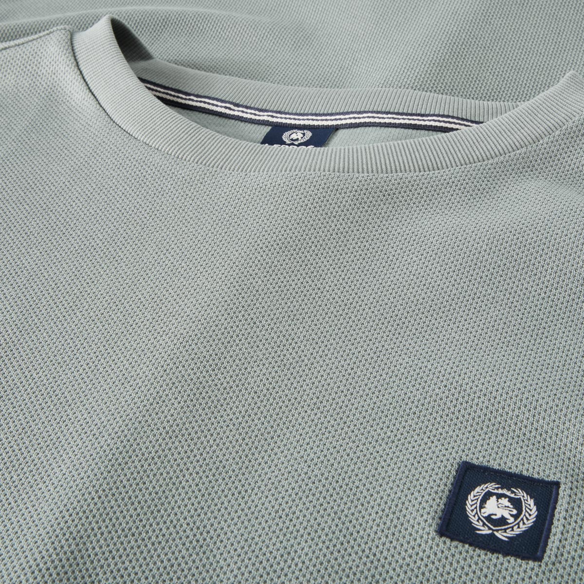 Lerros T-Shirt mit Strukturgewebe Farbe grau Größe: 6XL günstig online kaufen