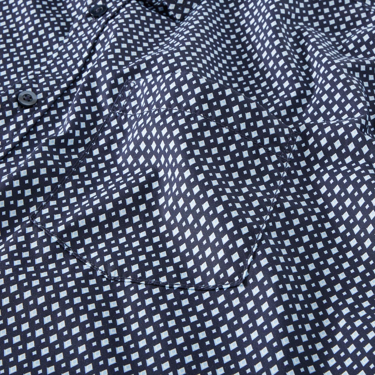 Pfundskerl Businesshemd mit Allover-Muster dunkelblau