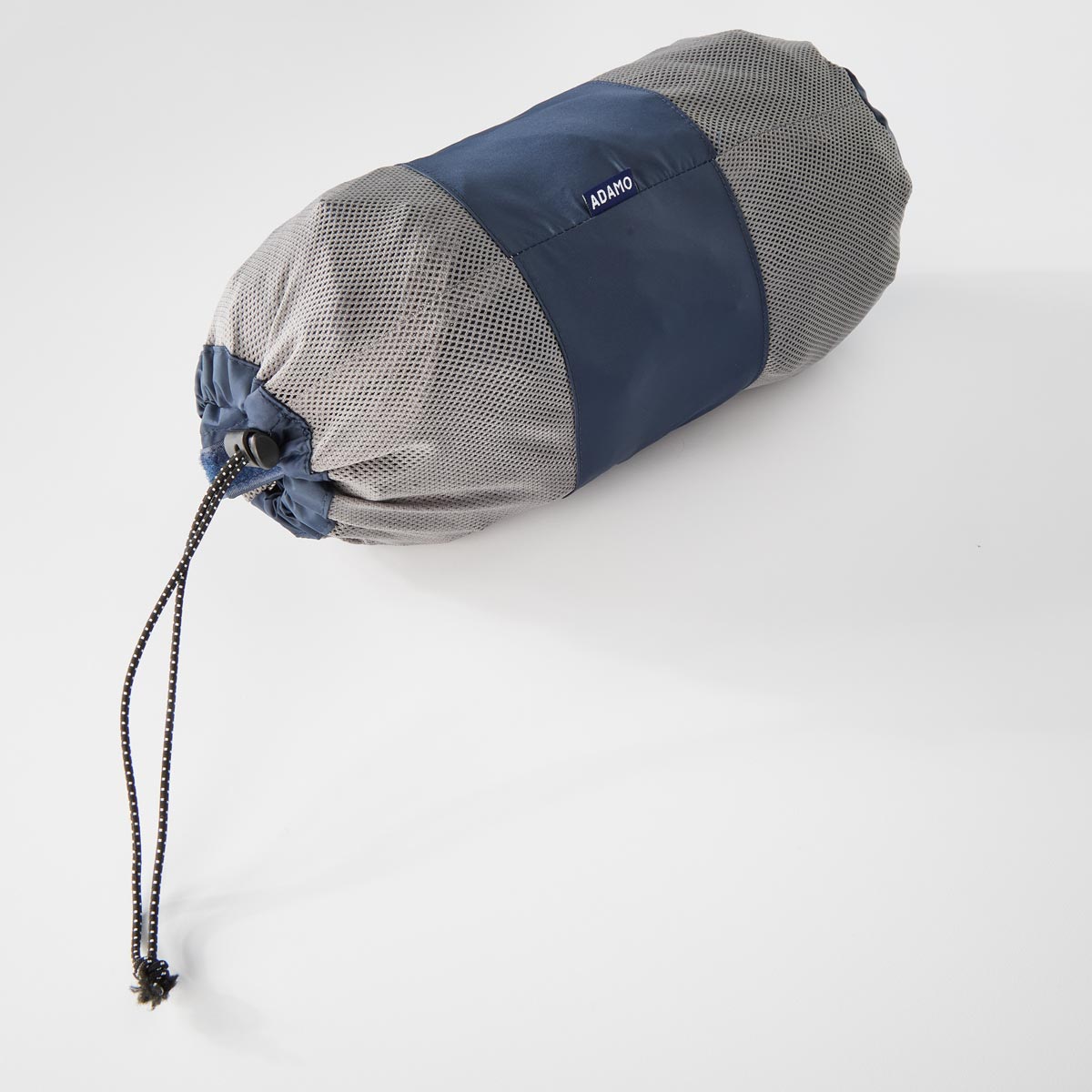 ADAMO Packbare Regenjacke mit Mesh-Innenfutter, wasserdicht dunkelblau
