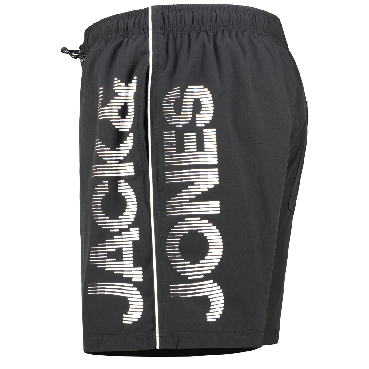 Jack&Jones Badeshorts mit Taschen schwarz