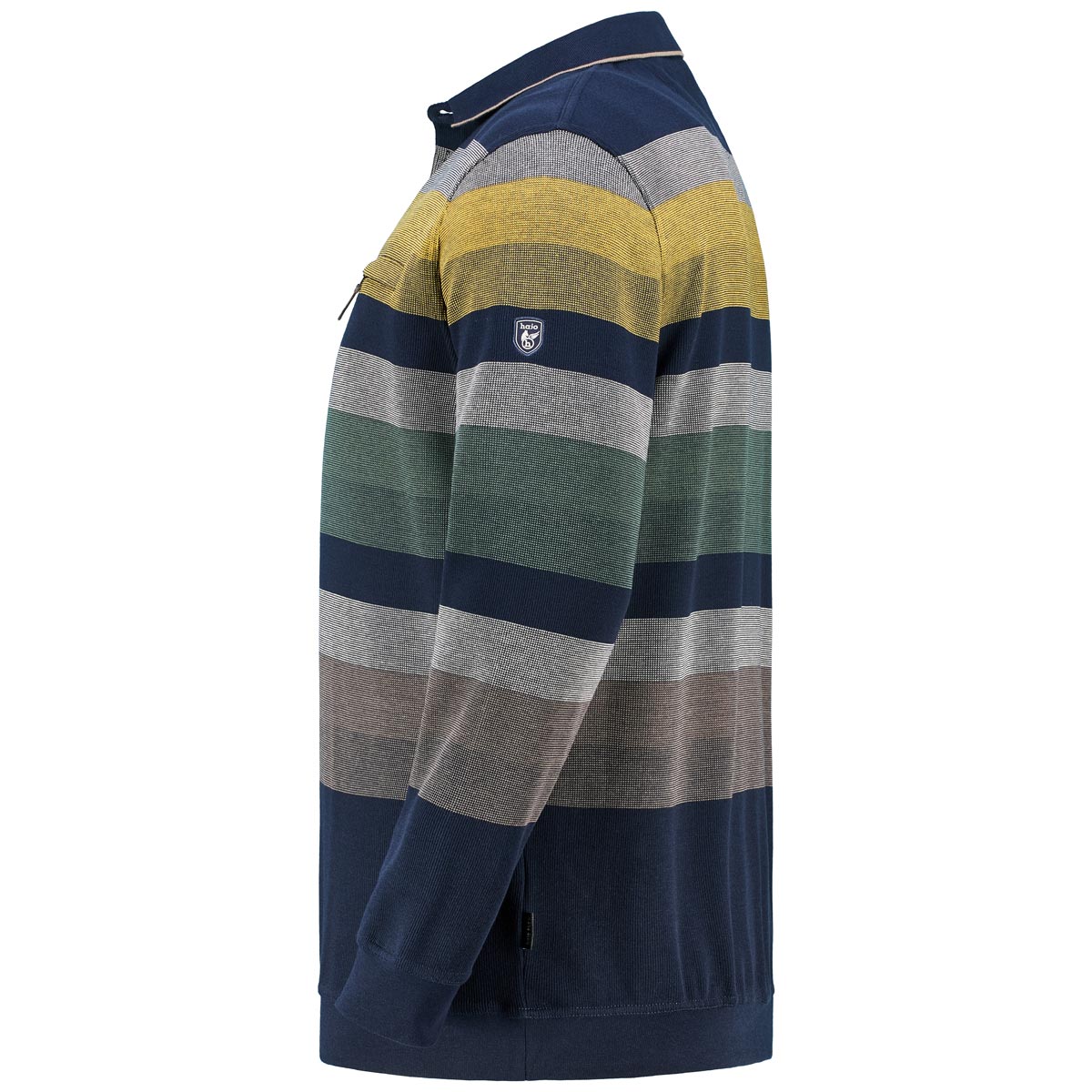 Hajo Polopullover "Stay Fresh", bügelfrei marine