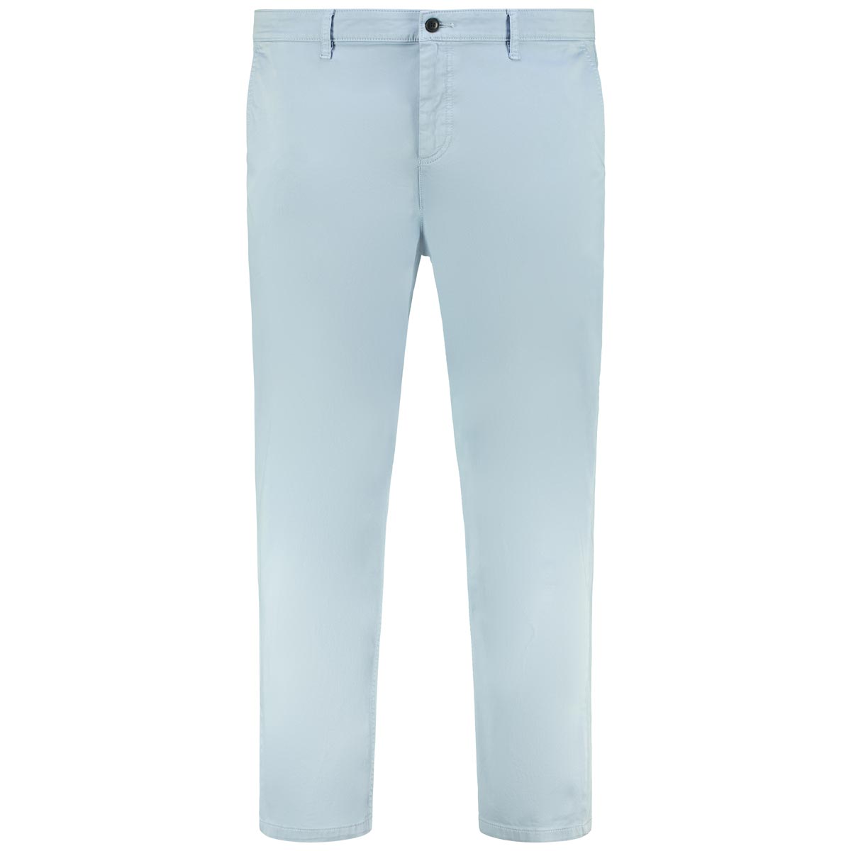 BOSS Stretch-Chinos, Tapered Fit hellblau