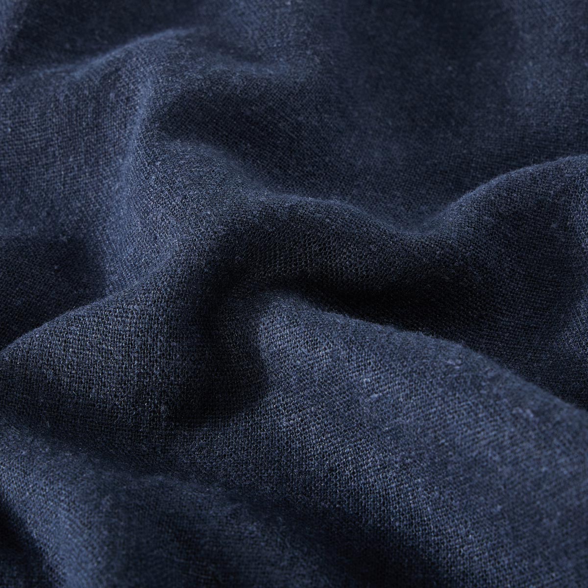 North Chino mit Leinen, Regular Fit dunkelblau