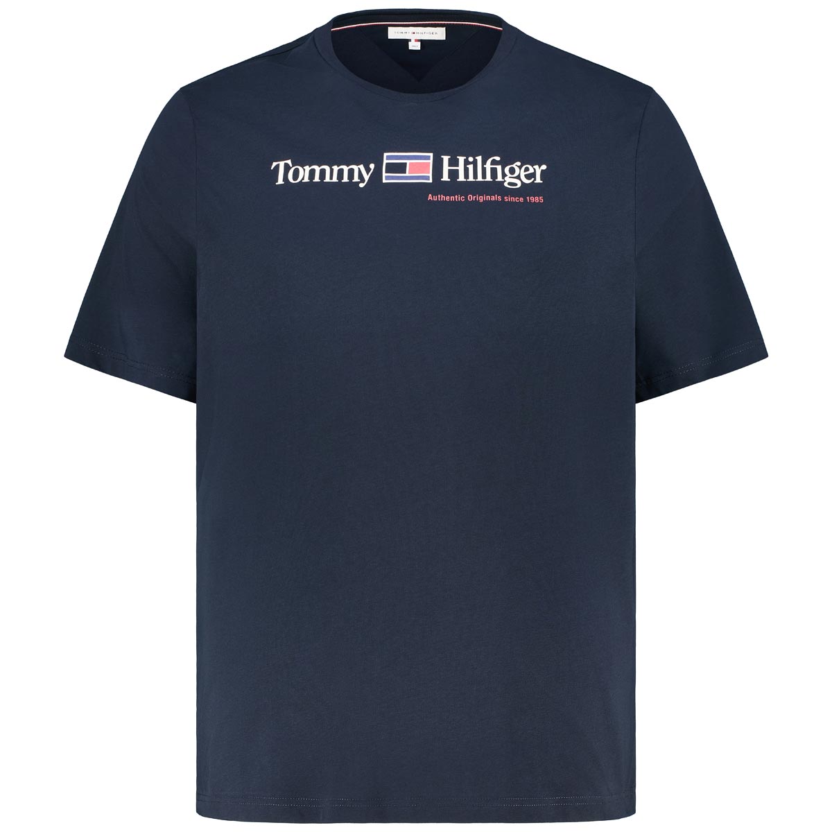 T-Shirt mit Label-Print