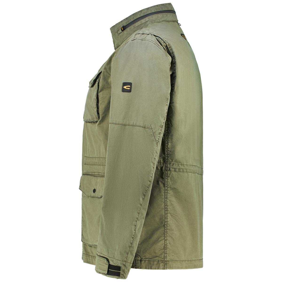 camel active Fieldjacket aus Baumwolle mit Stretch oliv