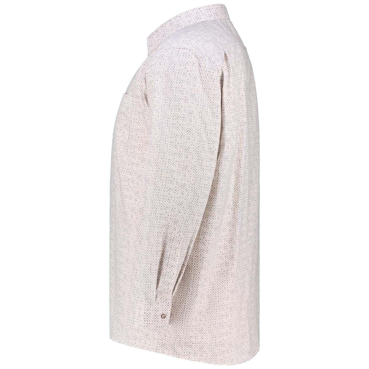 VENTI Businesshemd mit Allover-Muster Farbe beige Größe: 48 günstig online kaufen