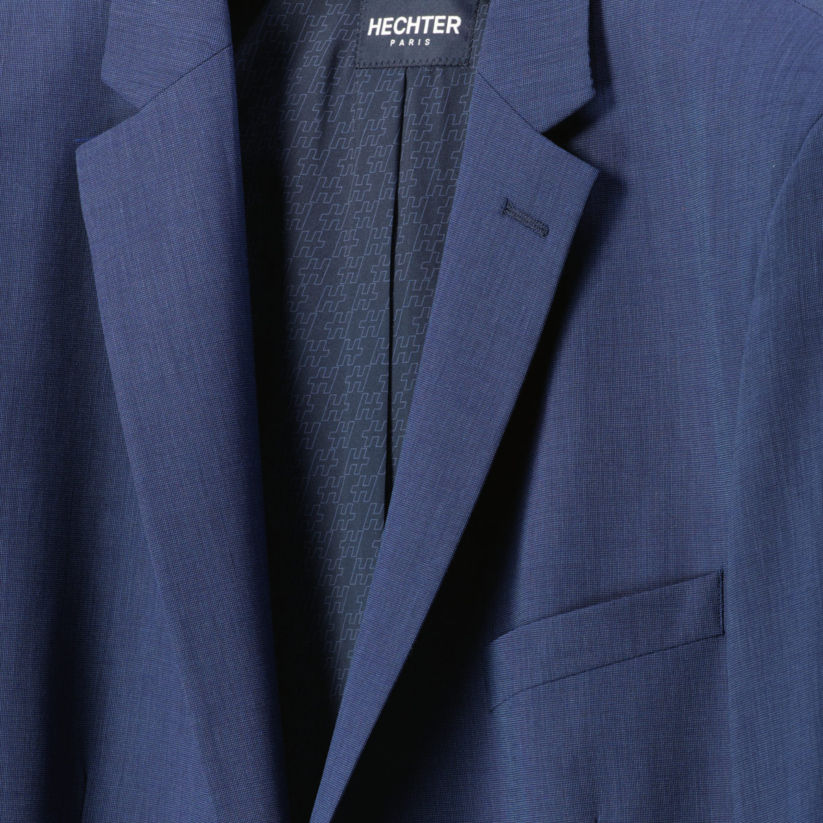 Hechter Paris Anzugsakko mit Stretch royalblau