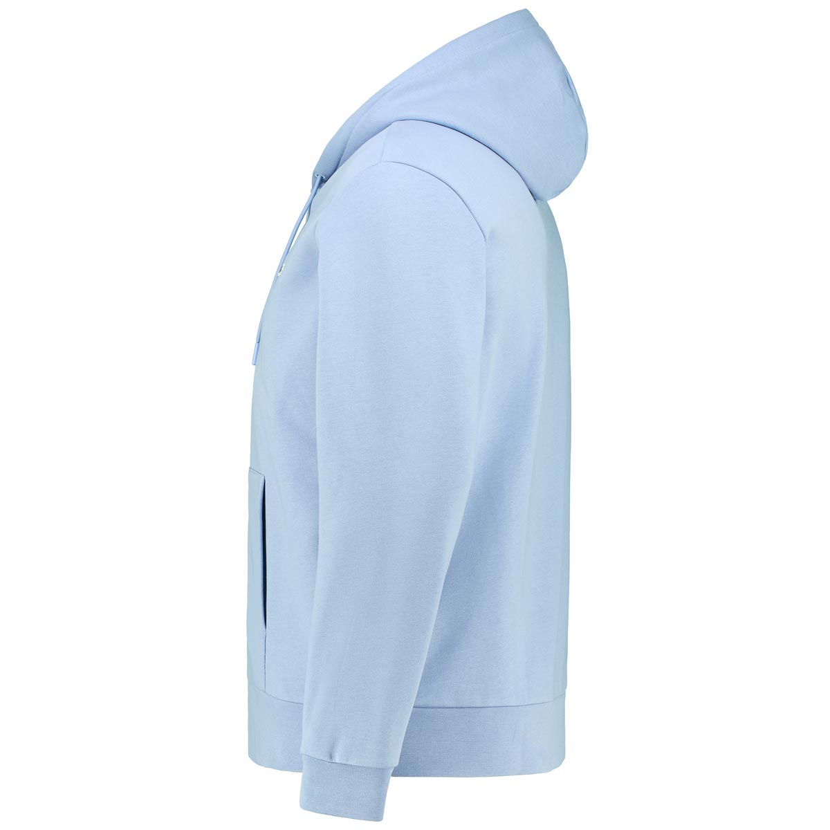 LACOSTE Kapuzenjacke mit Biobaumwolle hellblau