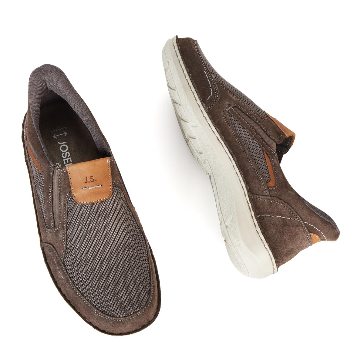 JOSEF SEIBEL Halbschuh "New Anvers 25"; extraweit grau