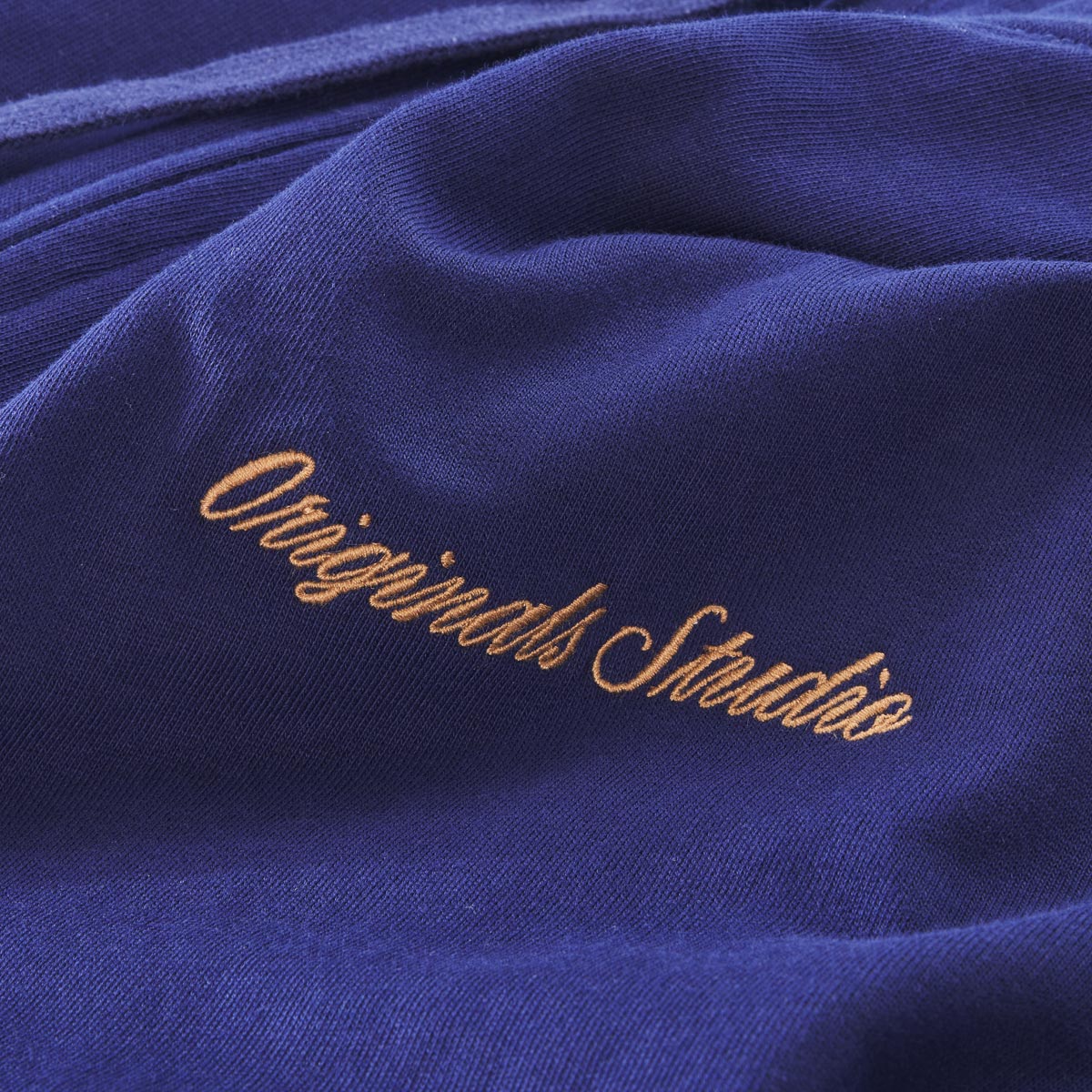 Jack&Jones Kapuzenjacke aus Baumwollmischung blau