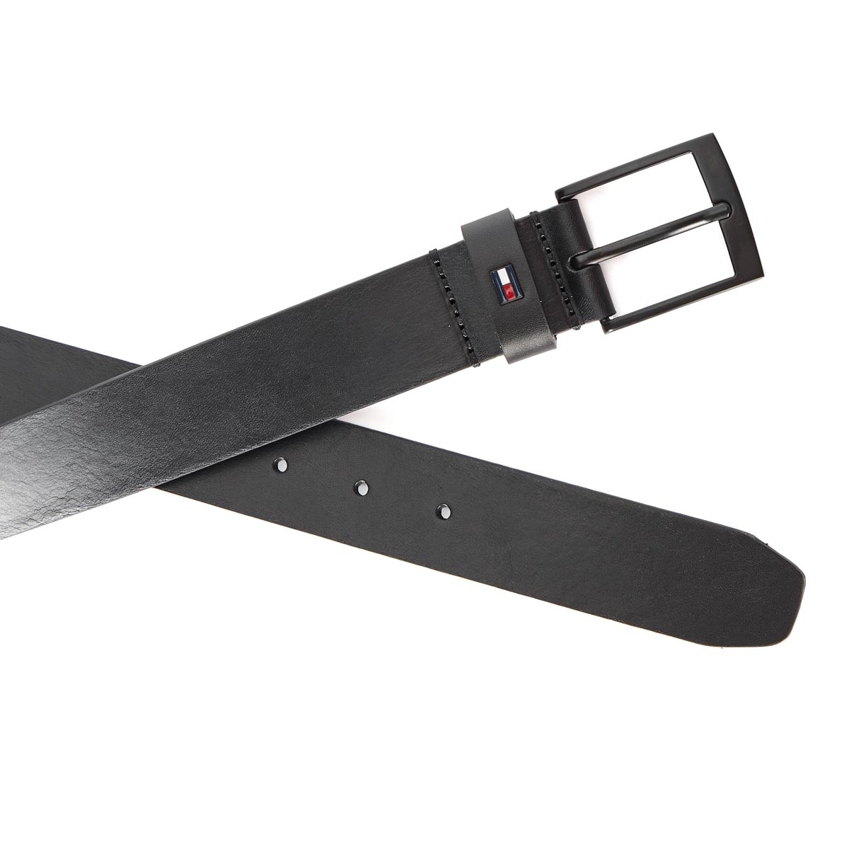 Tommy Hilfiger Gürtel aus Leder Farbe schwarz Größe: 140 günstig online kaufen