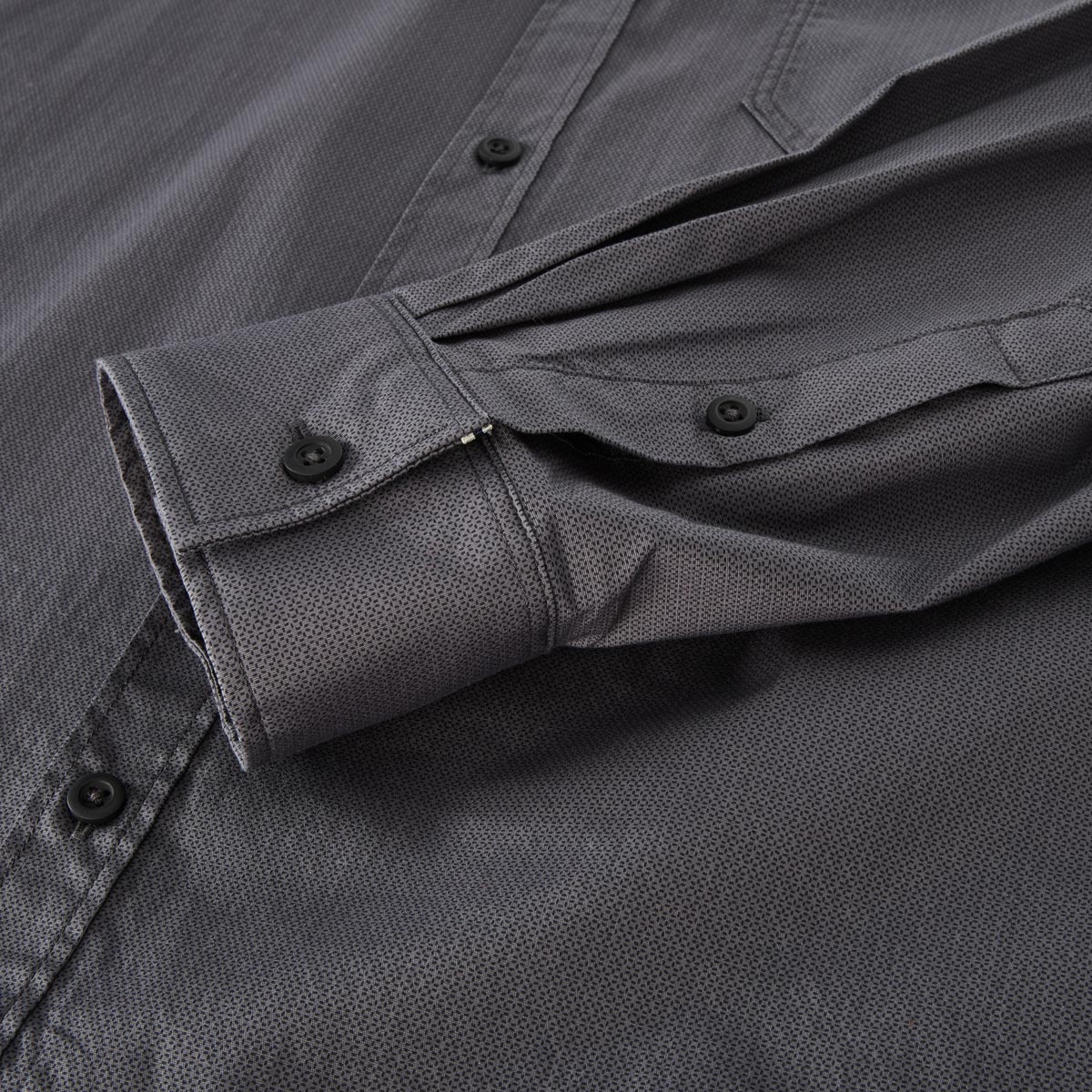 s.Oliver Freizeithemd aus Baumwolle schwarz