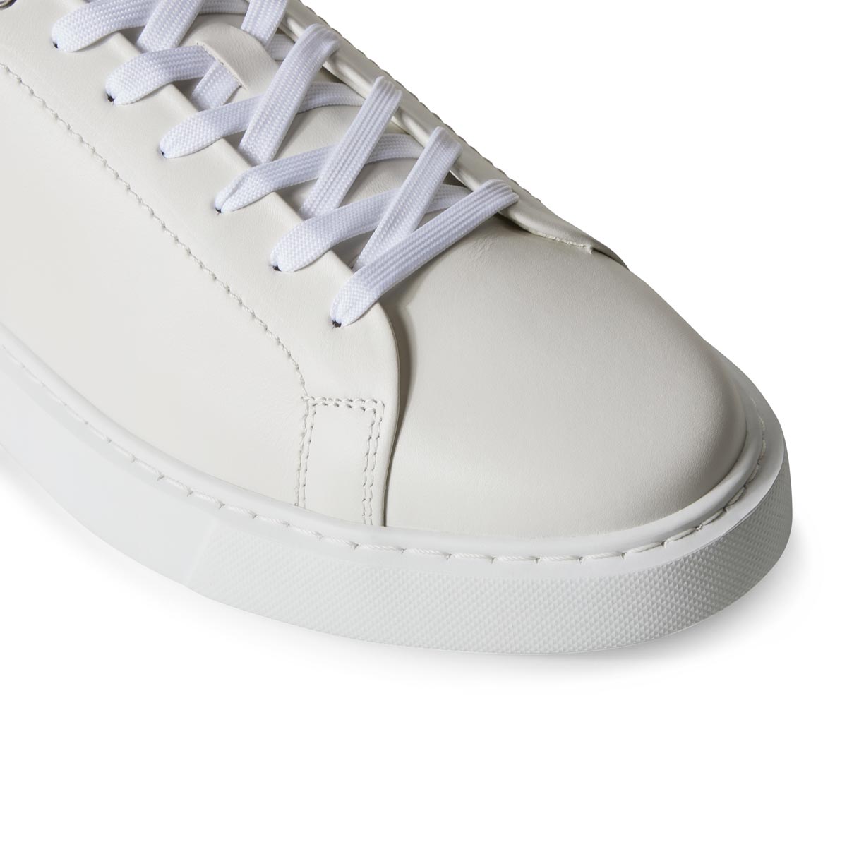 Digel Sneaker aus Leder weiß