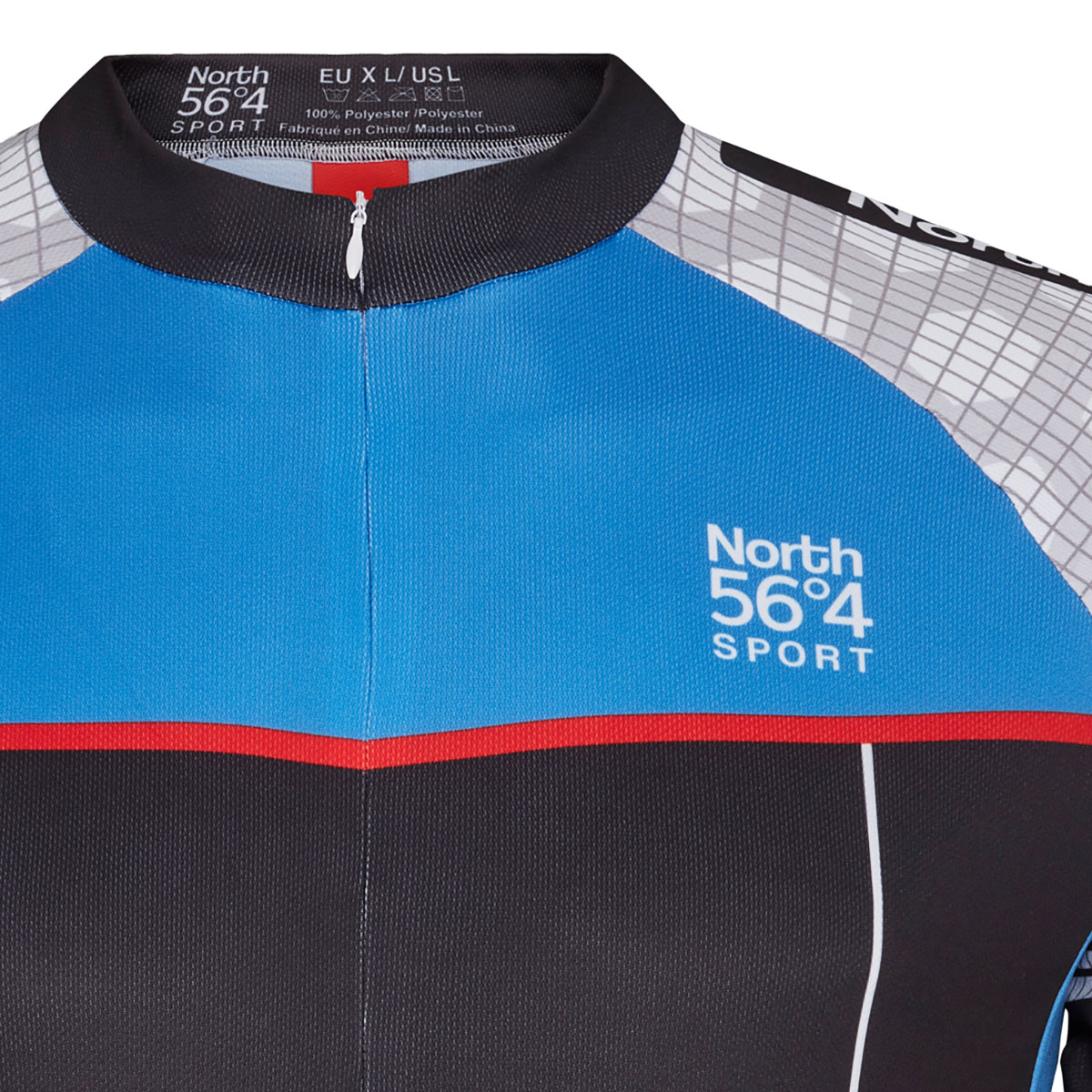 North Fahrrad-Funktions-Shirt, leicht, atmungsaktiv schwarz