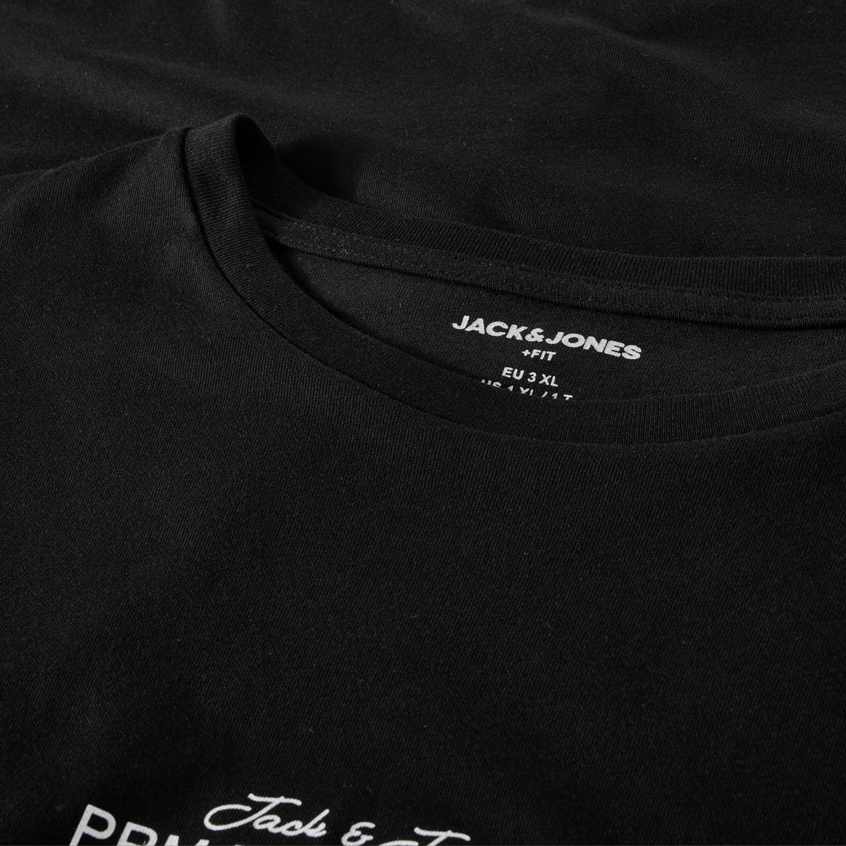 Jack&Jones Basic-Longsleeve schwarz