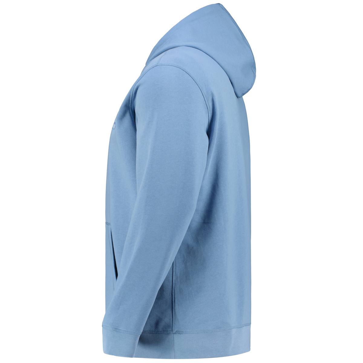 BOSS Hoodie aus Biobaumwolle graublau
