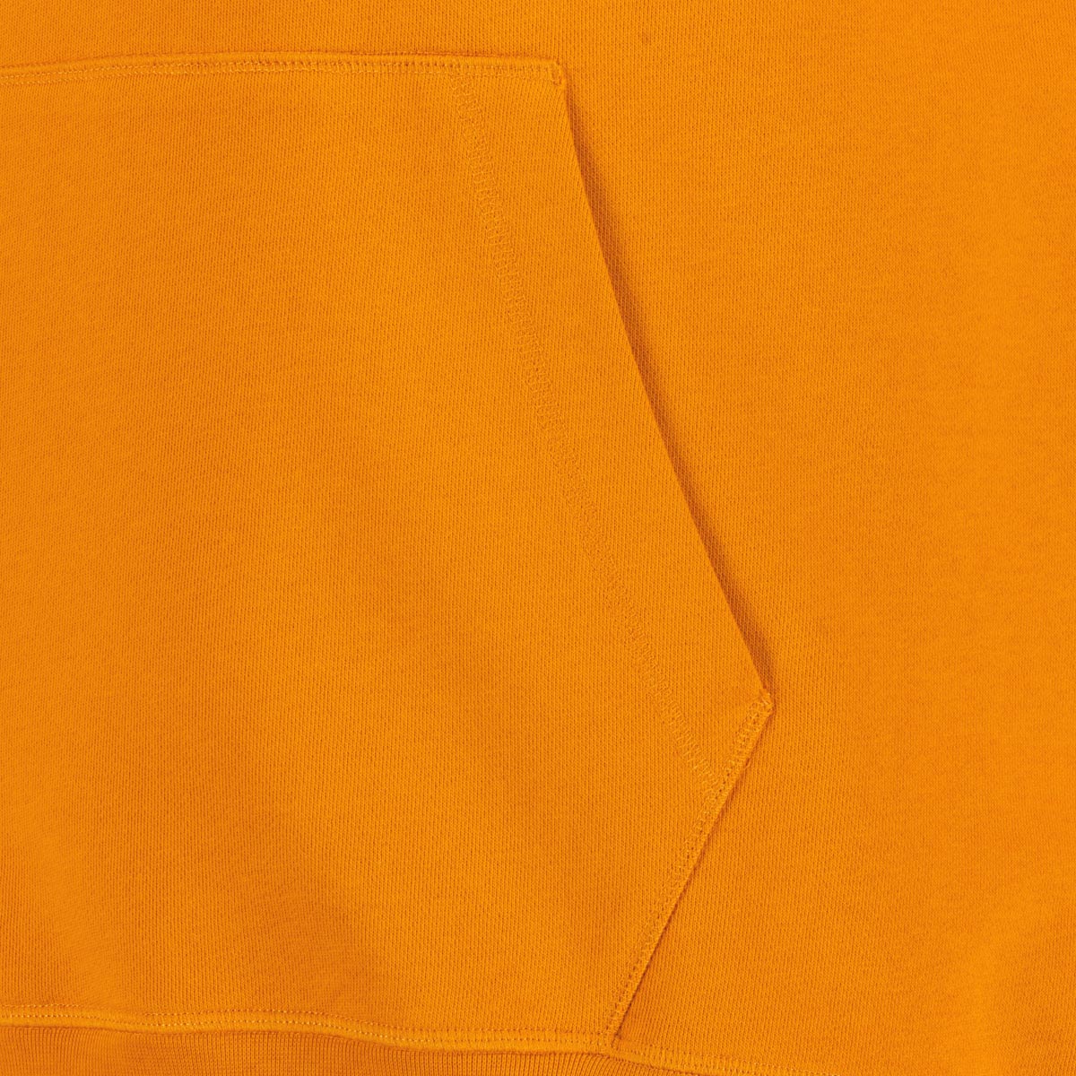 BOSS Hoodie aus Biobaumwolle orange