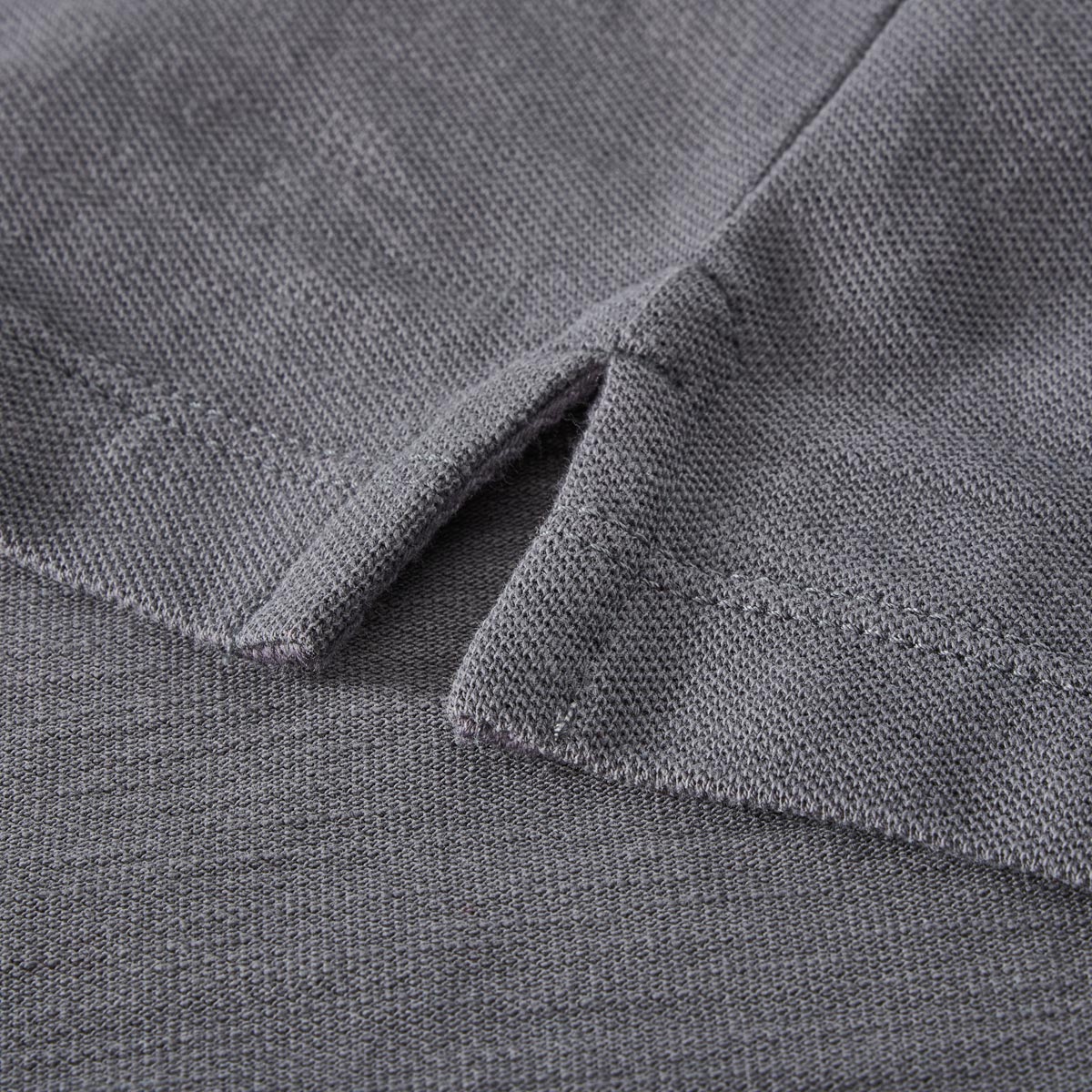 s.Oliver Poloshirt mit Elasthan dunkelgrau