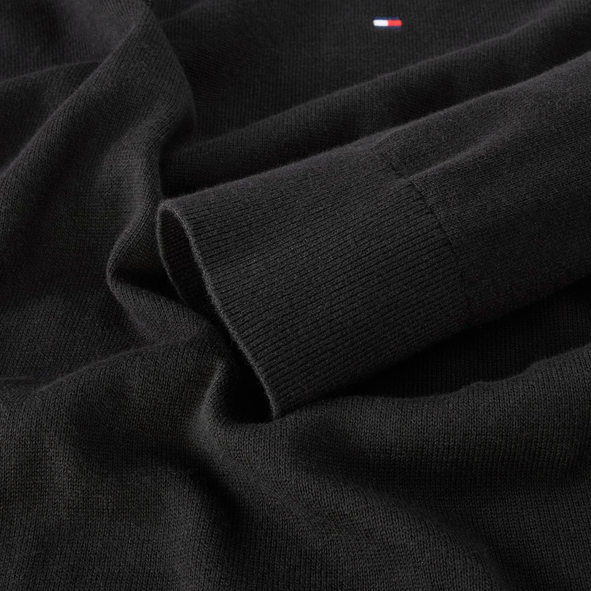 Tommy Hilfiger Troyer mit Kaschmir schwarz