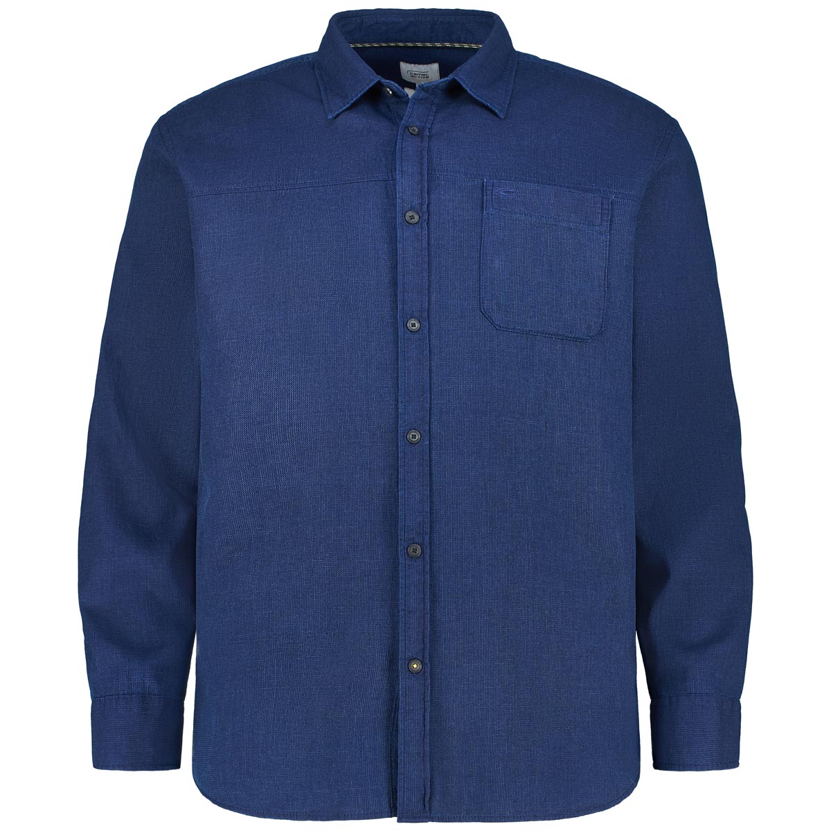 camel active Freizeithemd aus Baumwolle Farbe dunkelblau Größe: 4XL günstig online kaufen