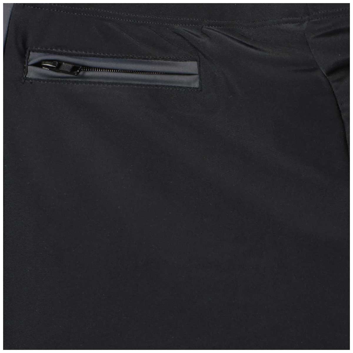 ADAMO Badehose mit Reißverschlusstasche schwarz