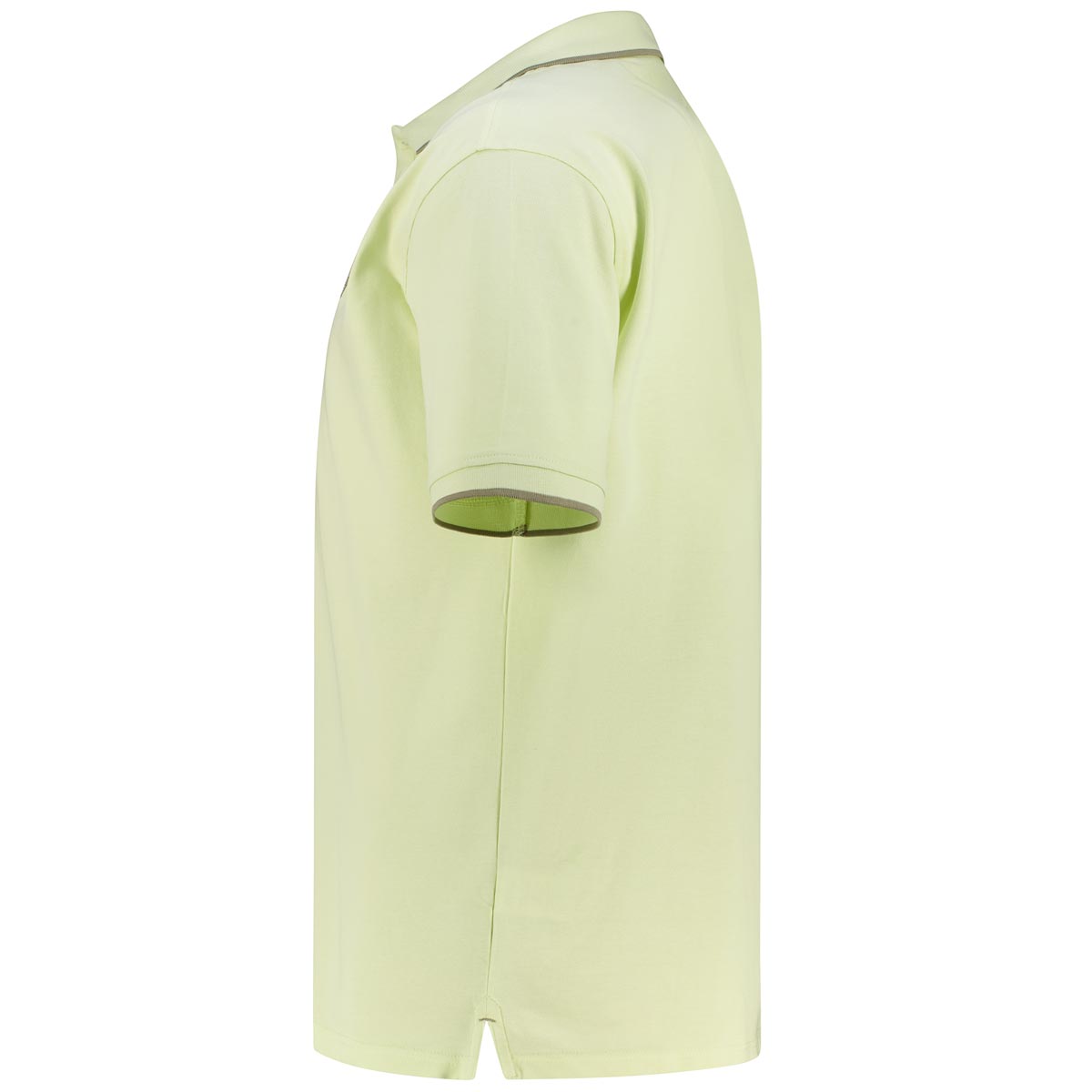 Redfield Poloshirt mit Kontrastdetails hellgrün