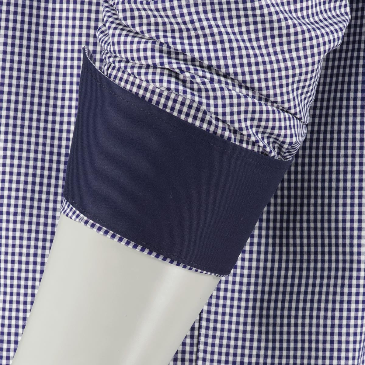 ETERNA Kariertes Businesshemd, bügelfrei, langarm blau/weiß ETERNA Kariertes Businesshemd, bügelfrei, langarm blau/weiß